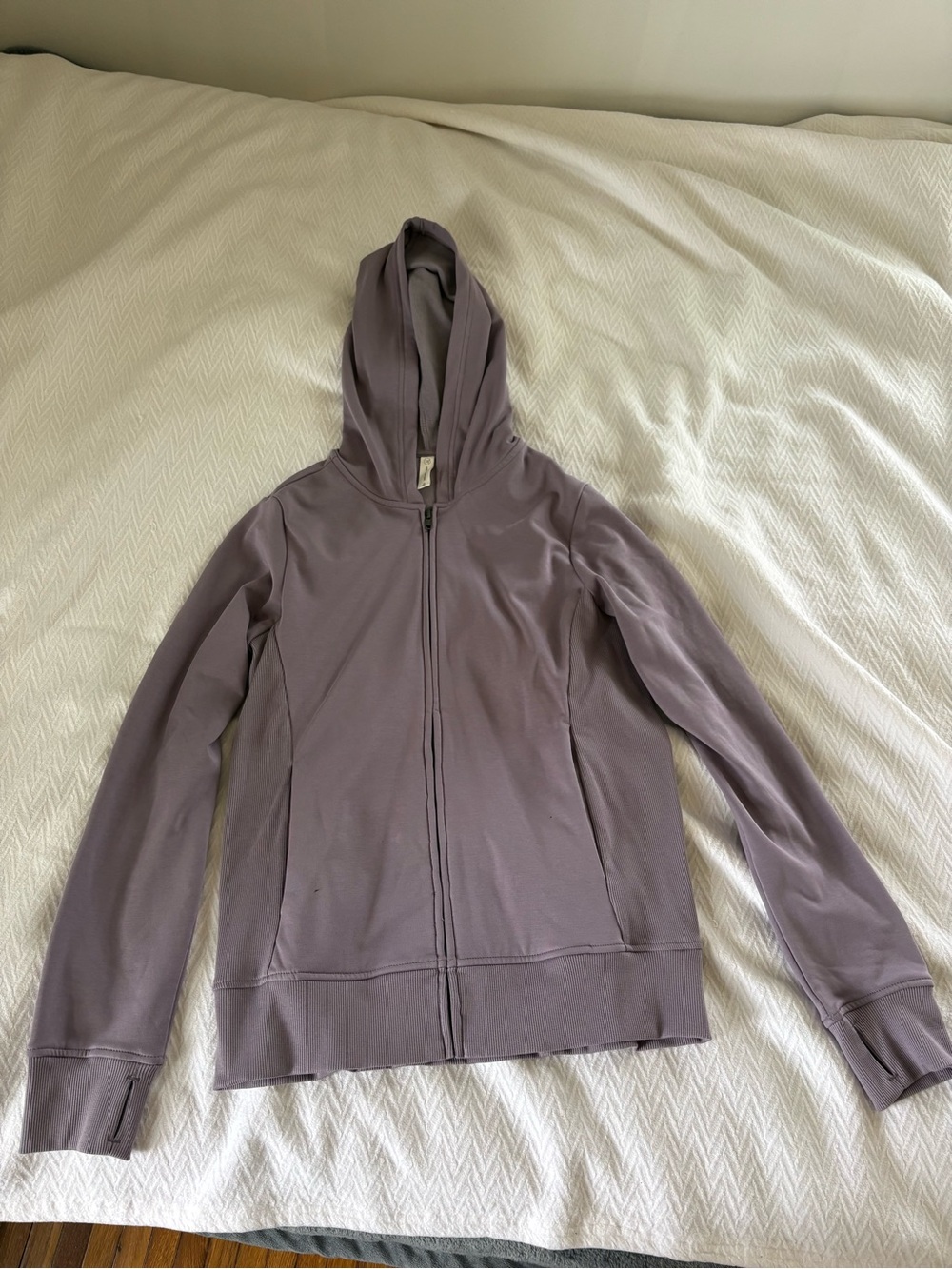 We Wander Women's Hooded Zip Jacket - Lavender Gray